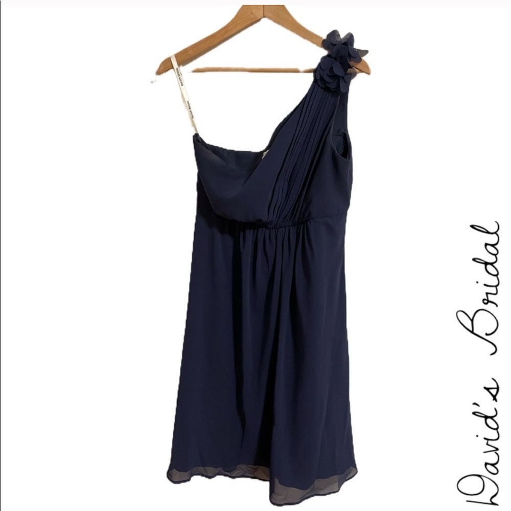 David’s Bridal Chiffon Dress Size 12